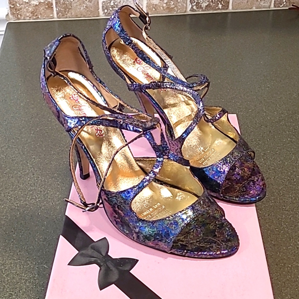 Gorgeous strappy heels, 8.5 womens